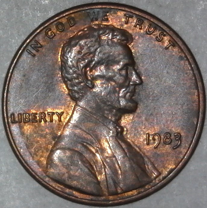 1983-P-Lincoln-Memorial-Cent-1-DO-004-Class-6-DDO-Thank-You-Bate!